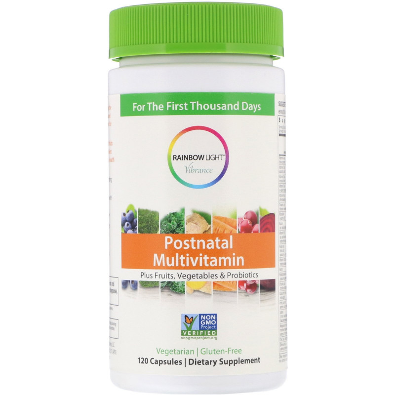 Rainbow Light, Postnatal Multivitamin, 120 Capsules