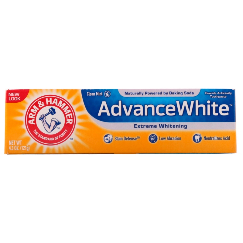 Arm & Hammer, AdvanceWhite Baking Soda & Peroxide Toothpaste, Extreme Whitening, 4.3 oz (121 g)