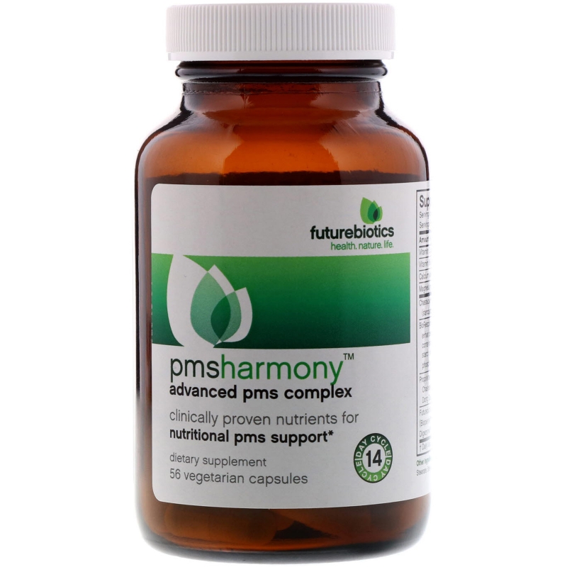 FutureBiotics, PMSHarmony, Advanced PMS Complex, 56 Vegetarian Capsules