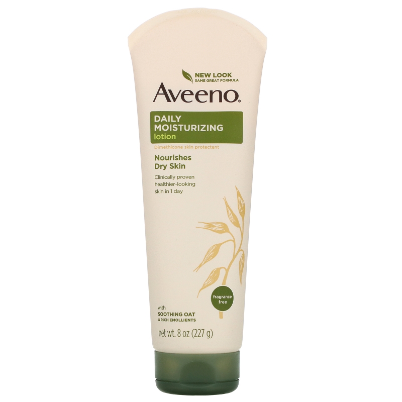 Aveeno, Active Naturals, Daily Moisturizing Lotion, Fragrance Free, 8 oz (227 g)