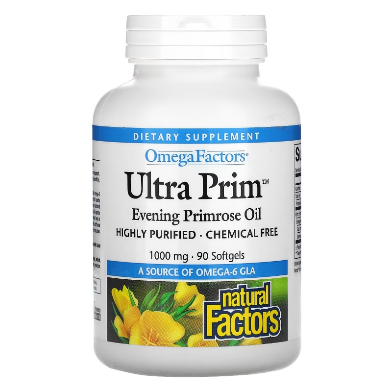 Natural Factors, Ultra Prim, 1000 mg, 90 Softgles