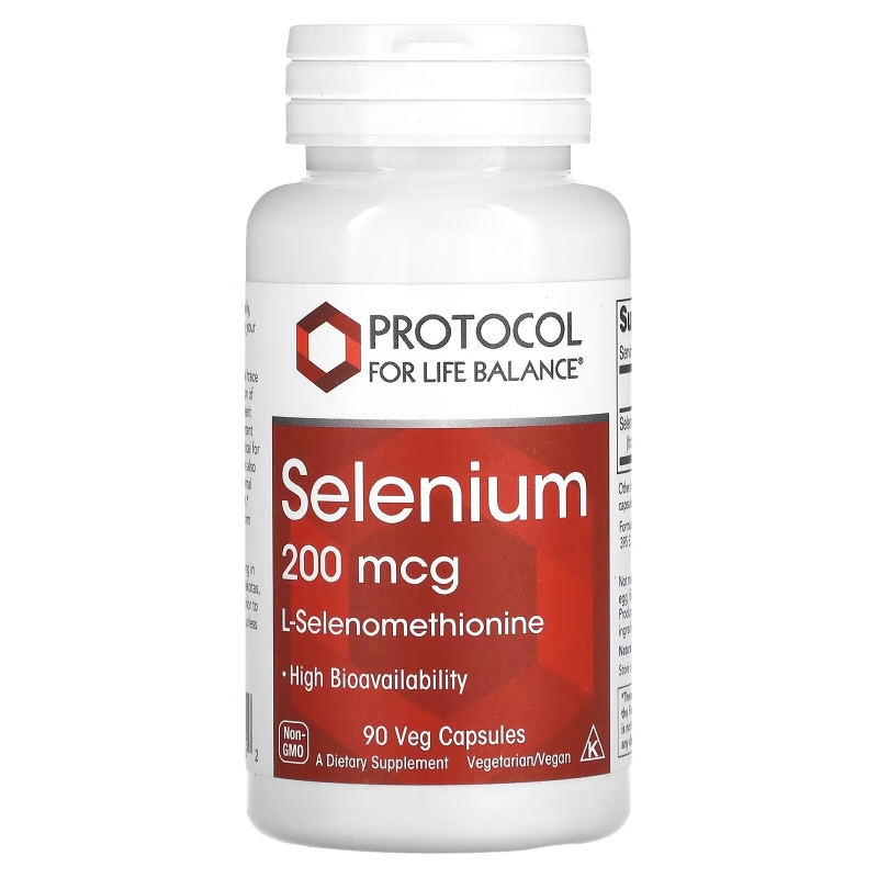 Protocol for Life Balance, Selenium, 200 mcg, 90 Veg Capsules