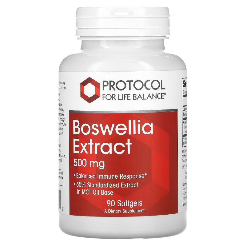 Protocol for Life Balance, Boswellia Extract, 500 mg, 90 Softgels