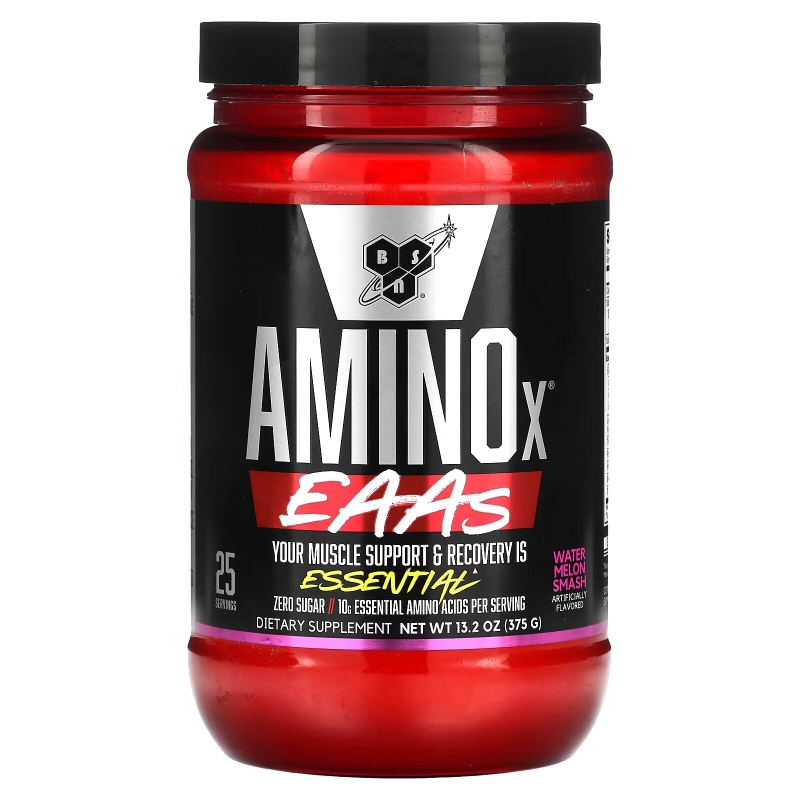 BSN, AminoX EAAs, Muscle Support & Recovery, Watermelon Smash, 13.2 oz (375 g)