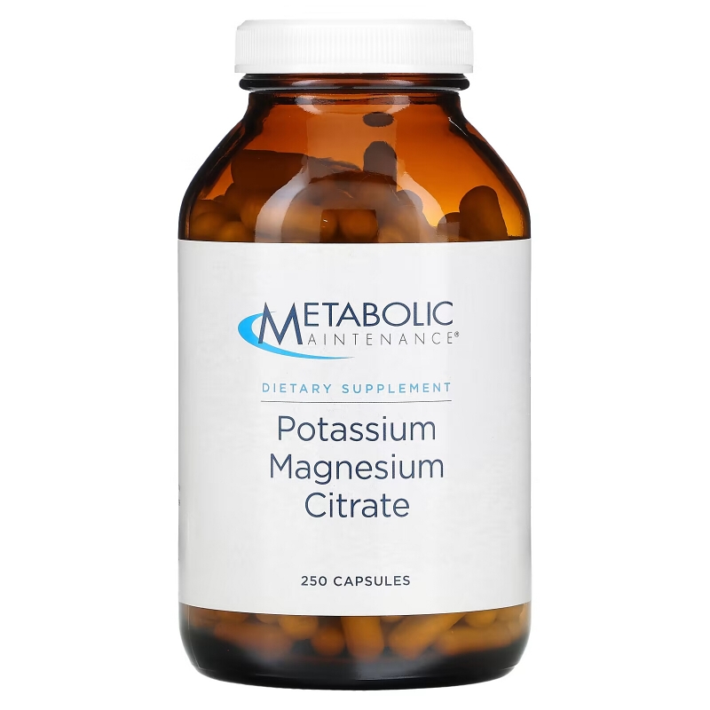 Metabolic Maintenance, Potassium Magnesium Citrate, 250 Capsules