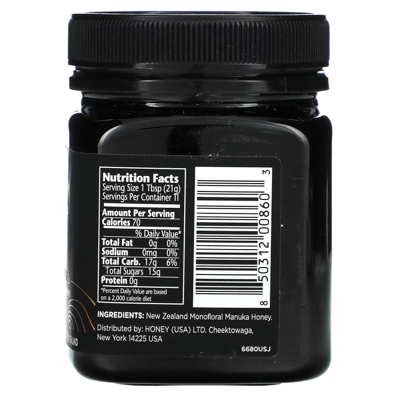 Manuka Doctor, Монофлорный мед манука, MGO 725+, 250 г (8,75 унции)