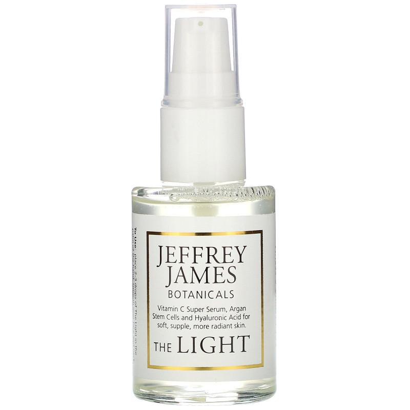 Jeffrey James Botanicals, Свет Антивозрастная C-сыворотка, 1,0 унция (29 мл)