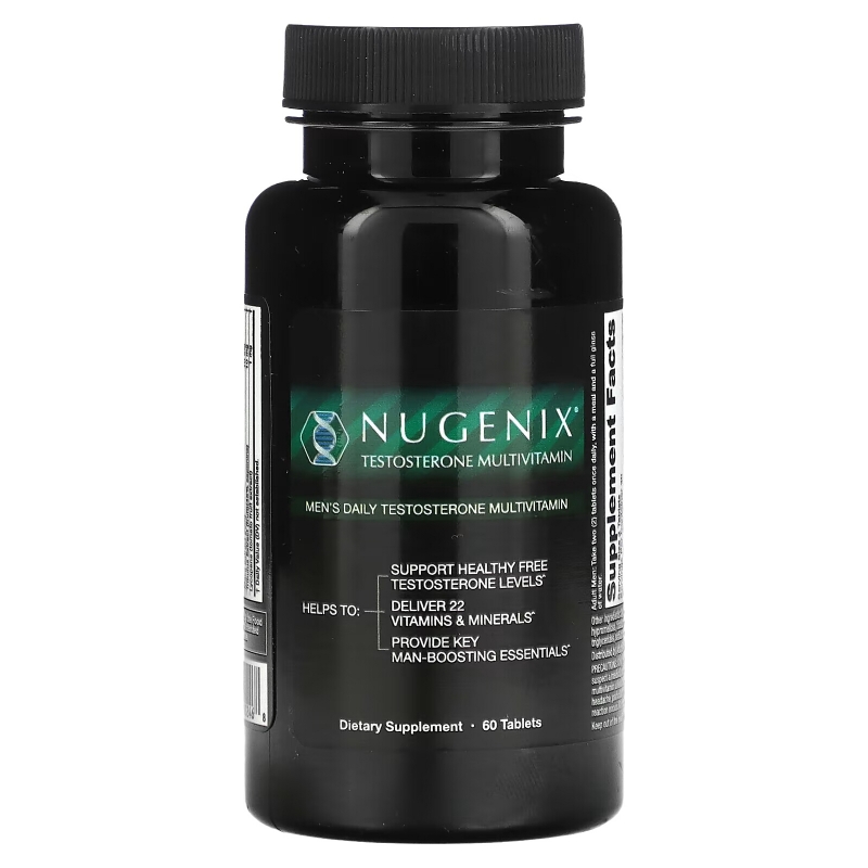 Nugenix, Men's Daily Testosterone Multivitamin, 60 Tablets