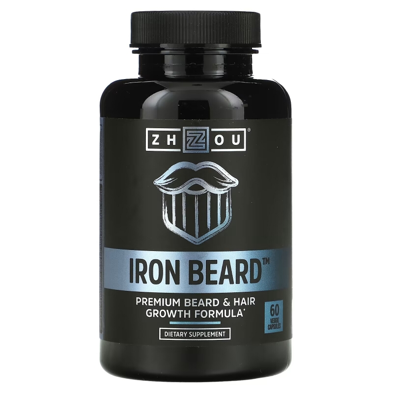 Zhou Nutrition, Iron Beard, 60 вегетарианских капсул