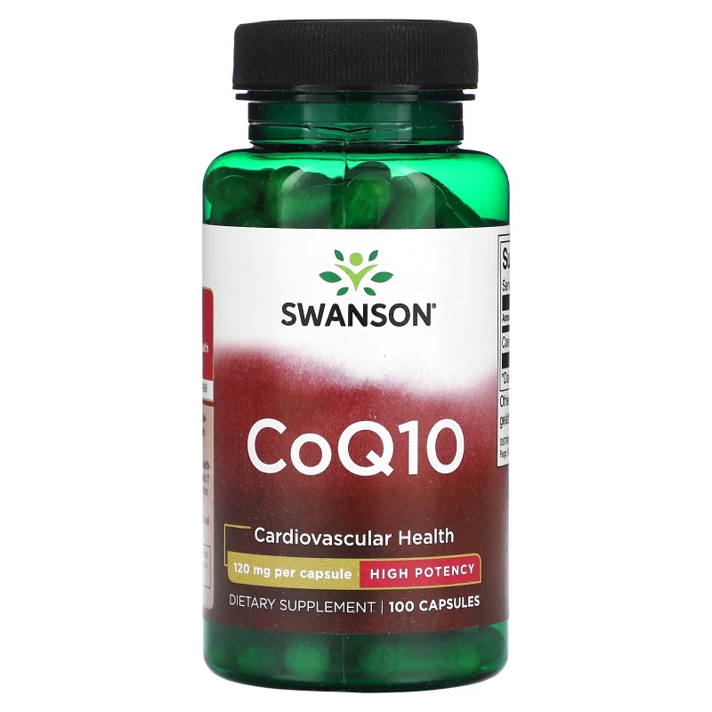 Swanson, CoQ10, High Potency, 120 mg, 100 Capsules